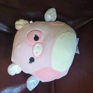 Pink angel squishmallow